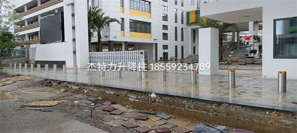 杰特力-公司企業門口電動升降柱