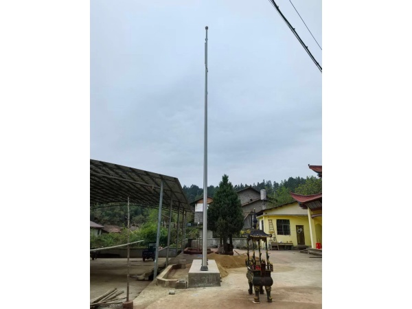 手動旗桿13米一根，12米兩根，撫州市宜